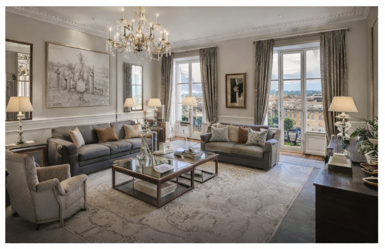 Appartamento di lusso ristrutturato in vendita nel centro storico di Roma